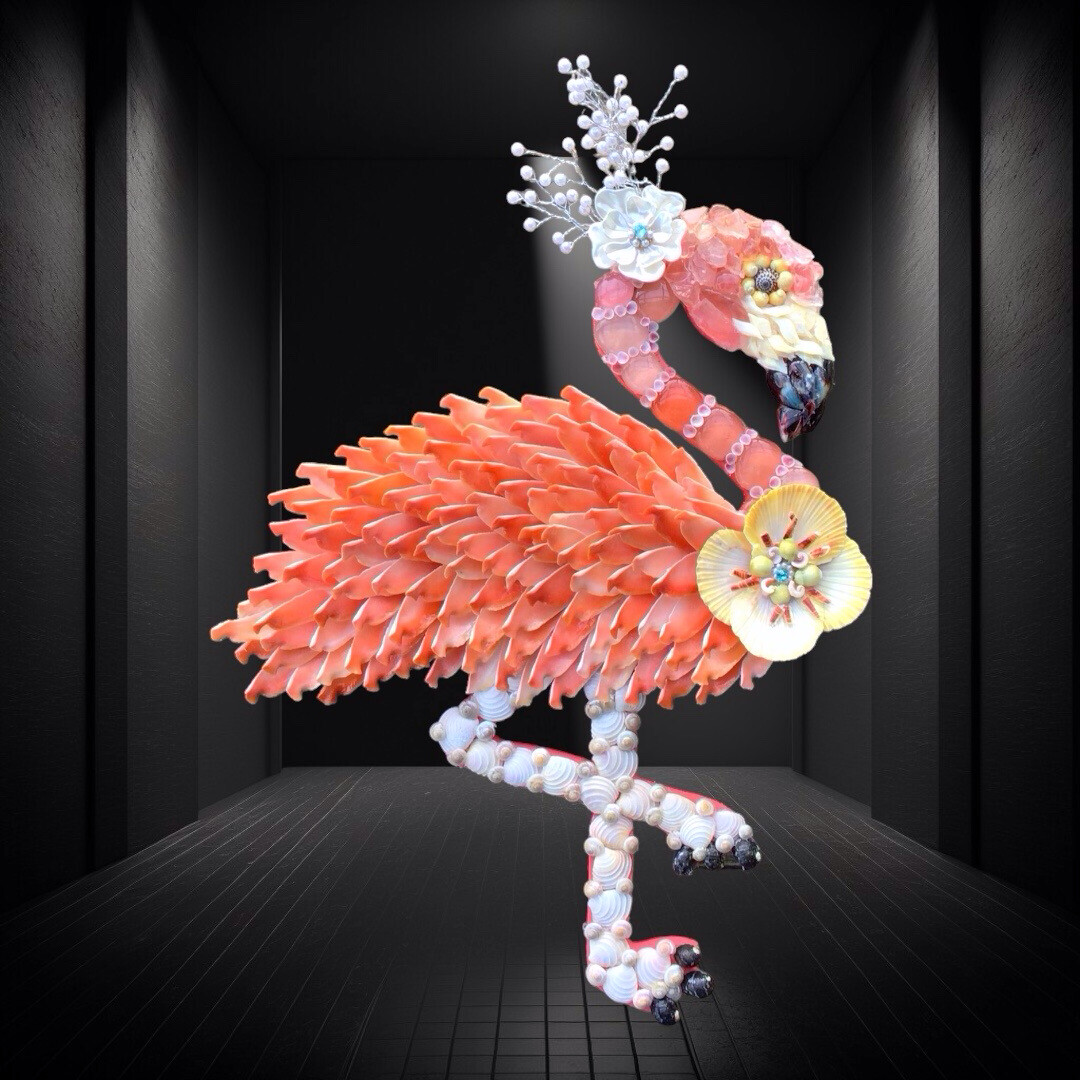 Baby Female Flamingo