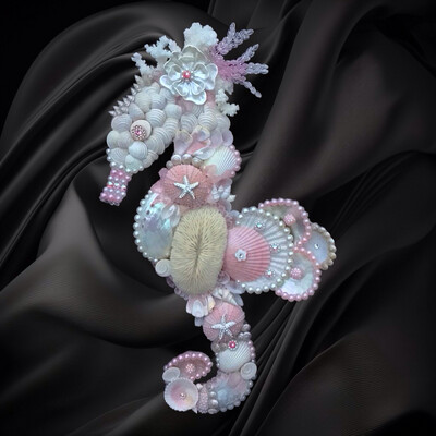 Soft Pink Seahorse