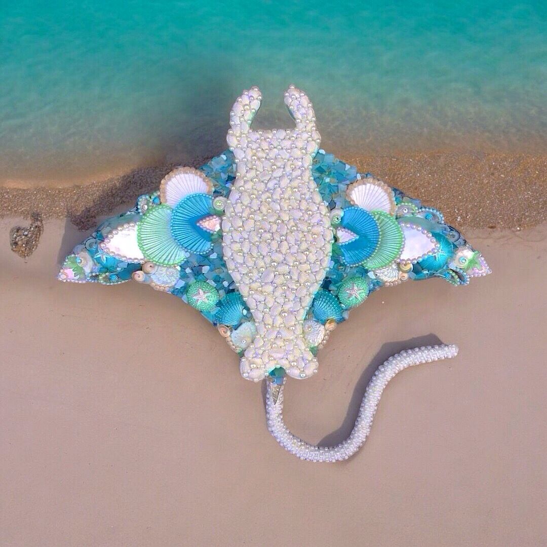 Carribean Blues Manta Ray