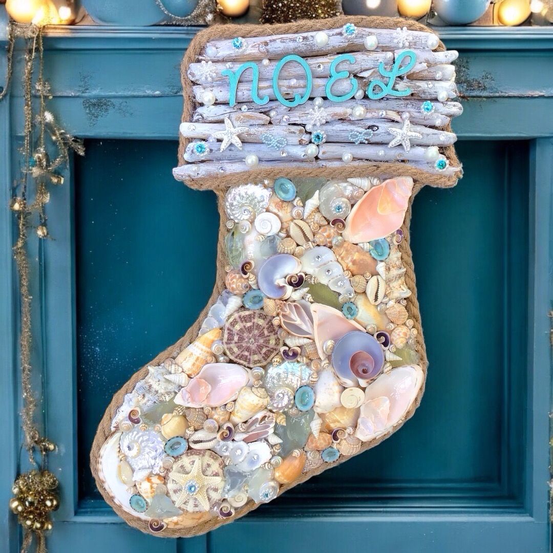 Driftwood Noel Stocking