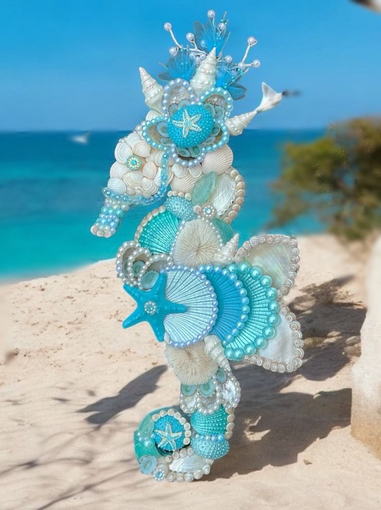 True Blue Seahorse