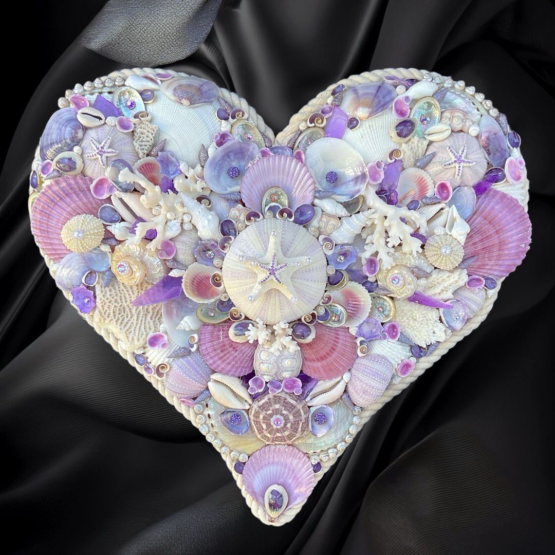 Lavender Haze Jumbo Heart