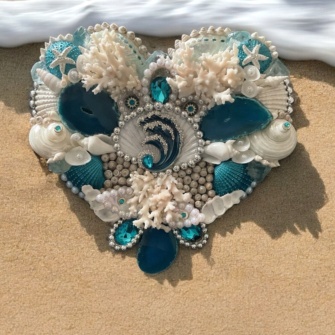  Ocean Waves Heart