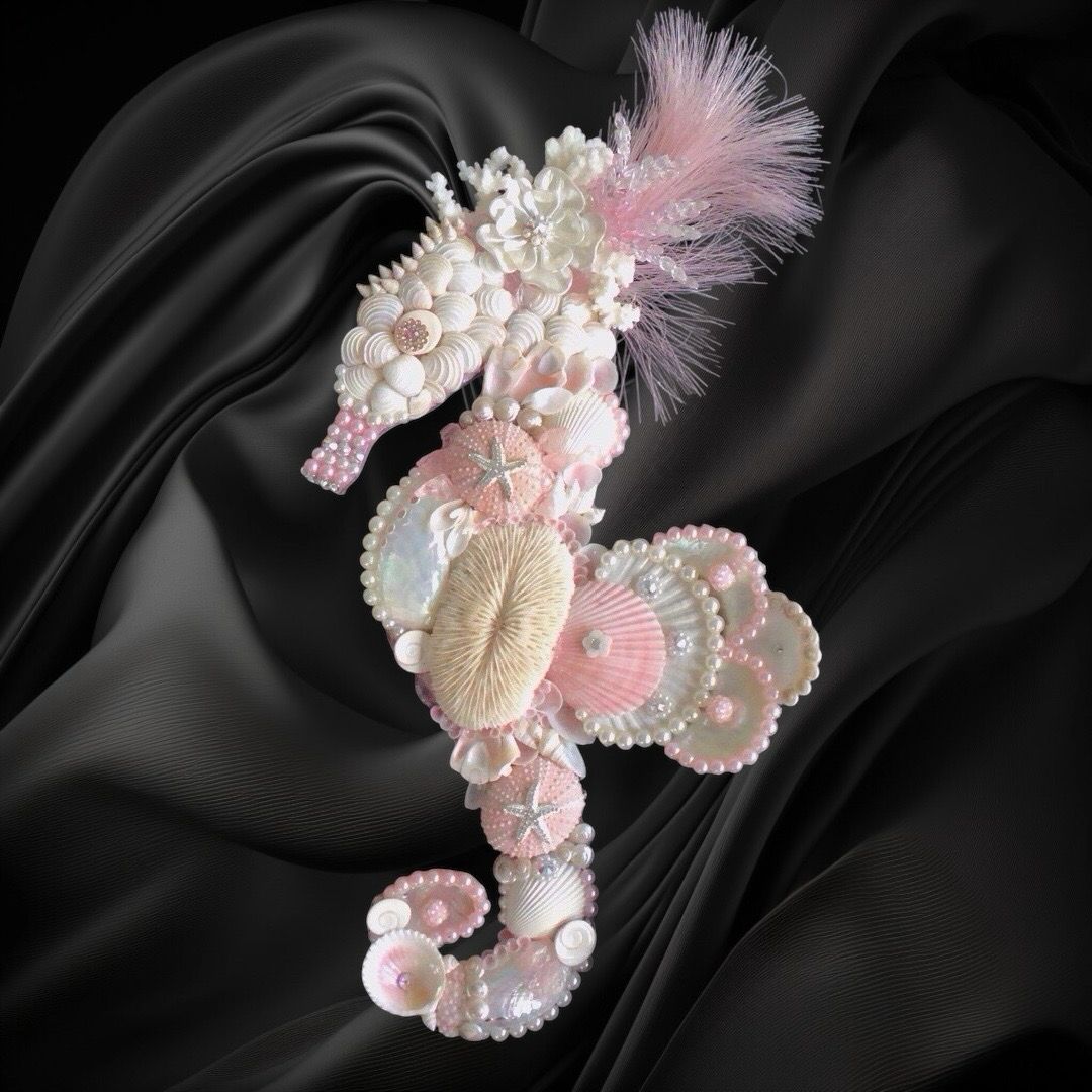 Soft Pink Seahorse