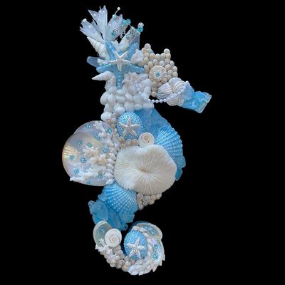 Ocean Blue Seahorse