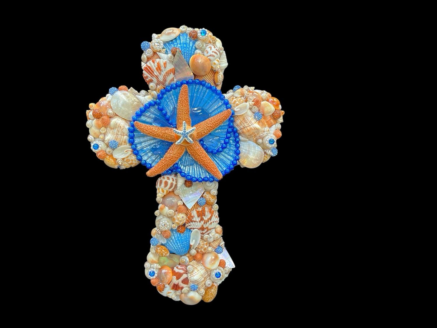 Blue Bronze Cross
