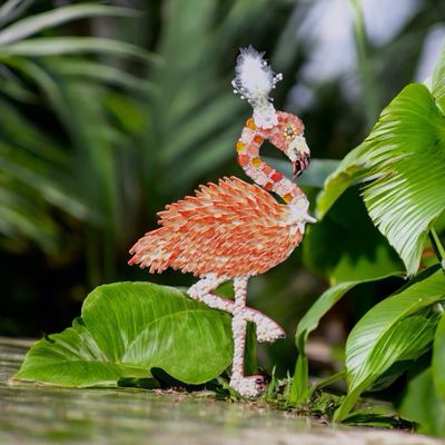 Large Female Flamingo