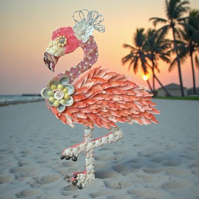 Baby Female Flamingo