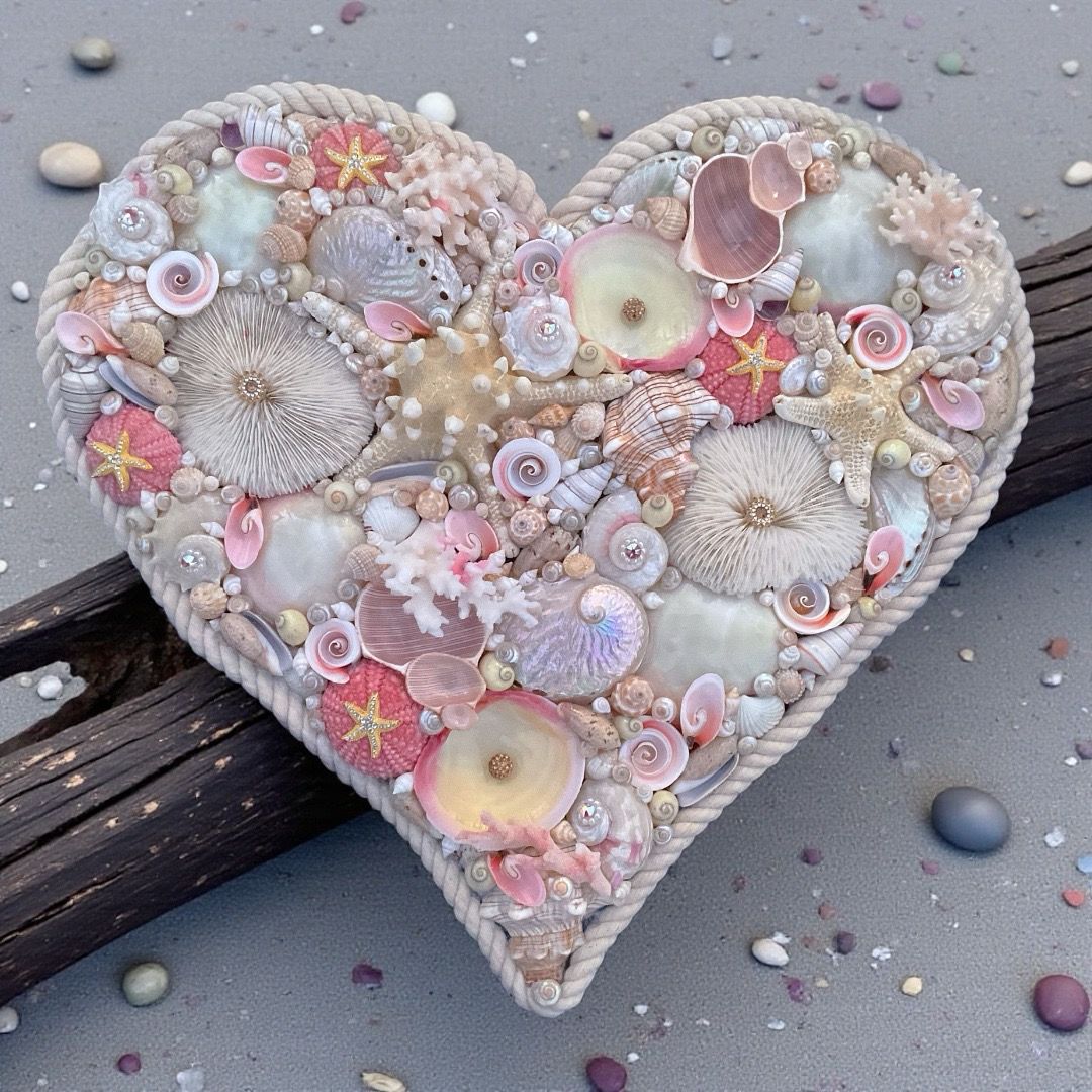 Pink Elegance Jumbo Heart