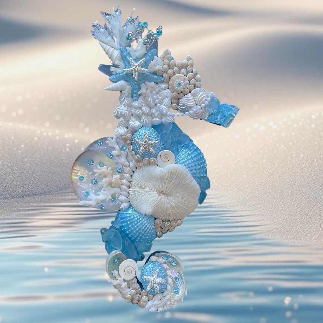 Ocean Blue Seahorse