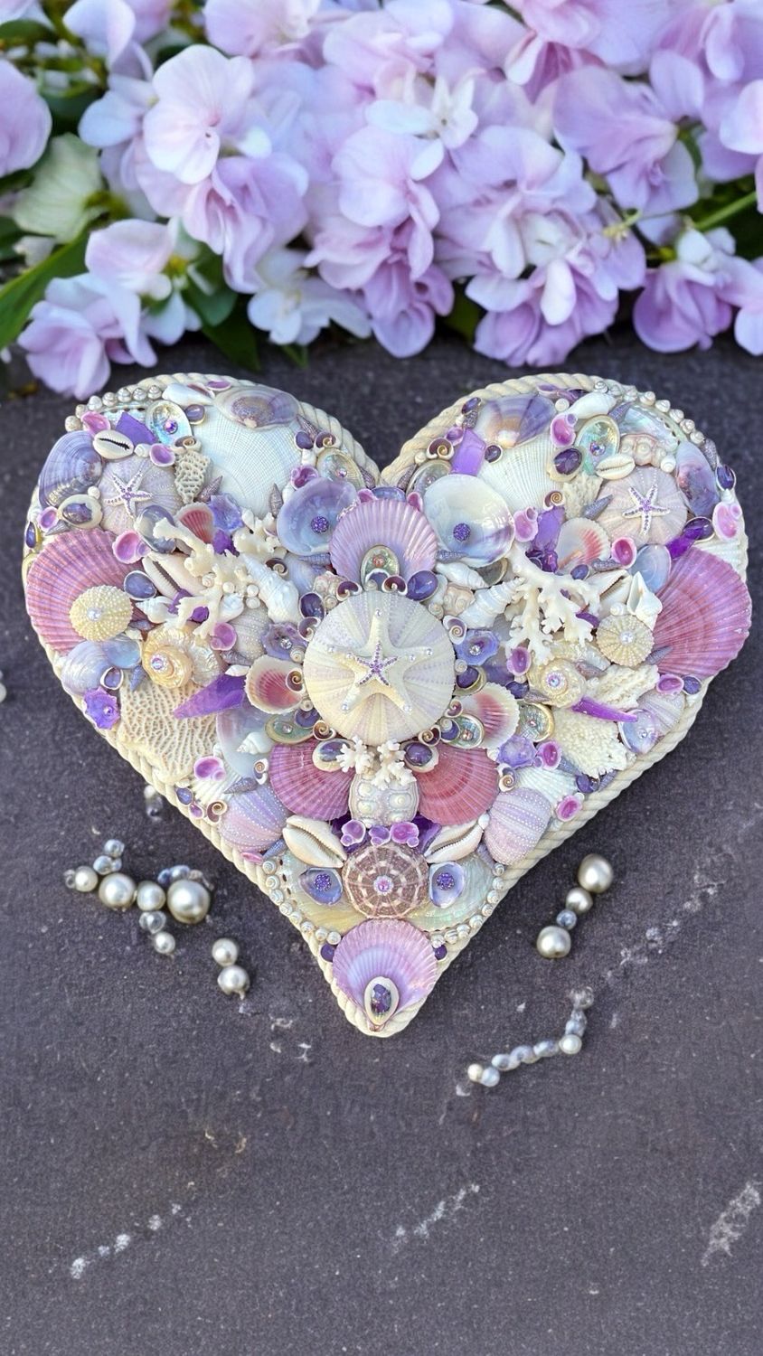 Lavender Haze Jumbo Heart