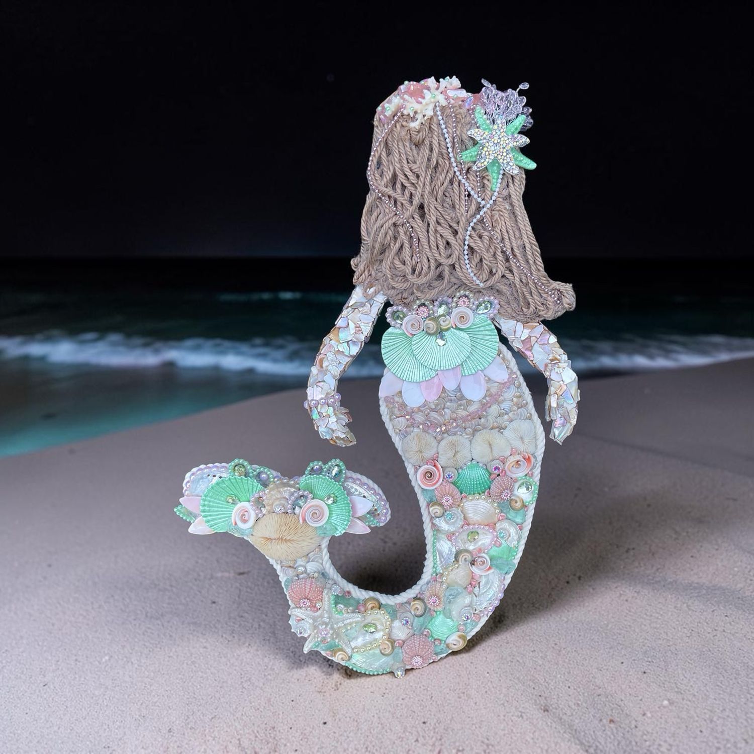 Soft Pink &amp; Sea Foam Mermaid