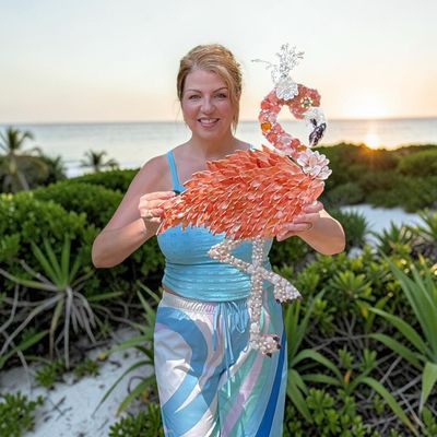 Jumbo Female Flamingo