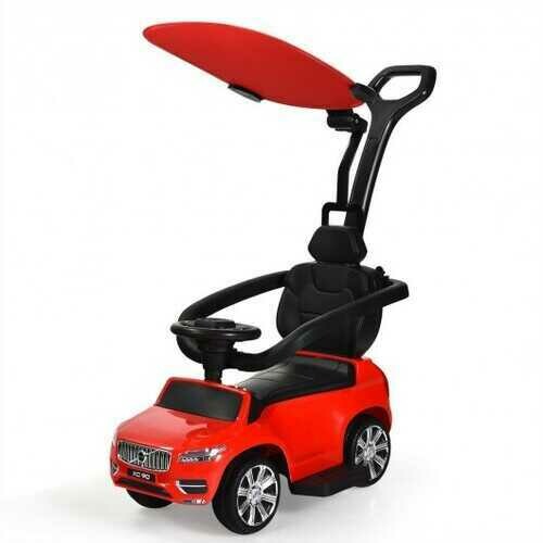 baby push car with canopy