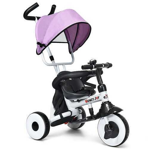 4 in 1 tricycle pink