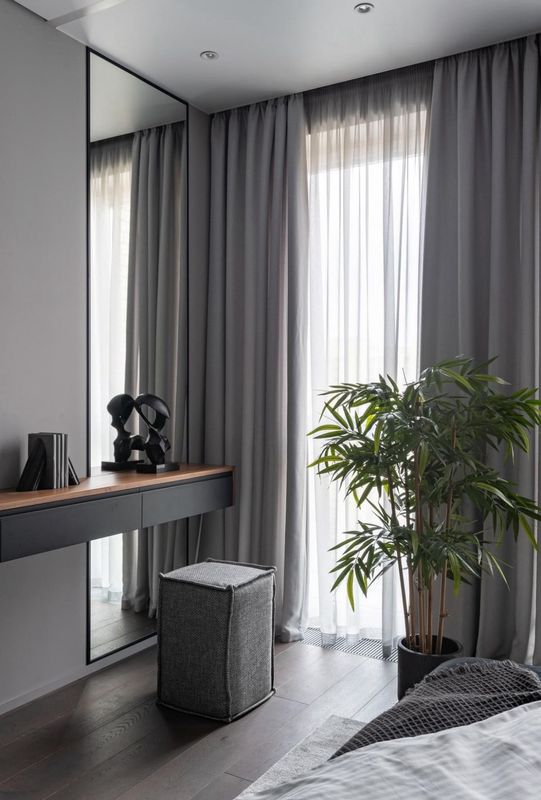 CORTINAS TRADICIONALES DOBLES (BLACKOUT &amp; LINO GASA). (PUEDEN INSTALARSE EN BARRA O RIELES)