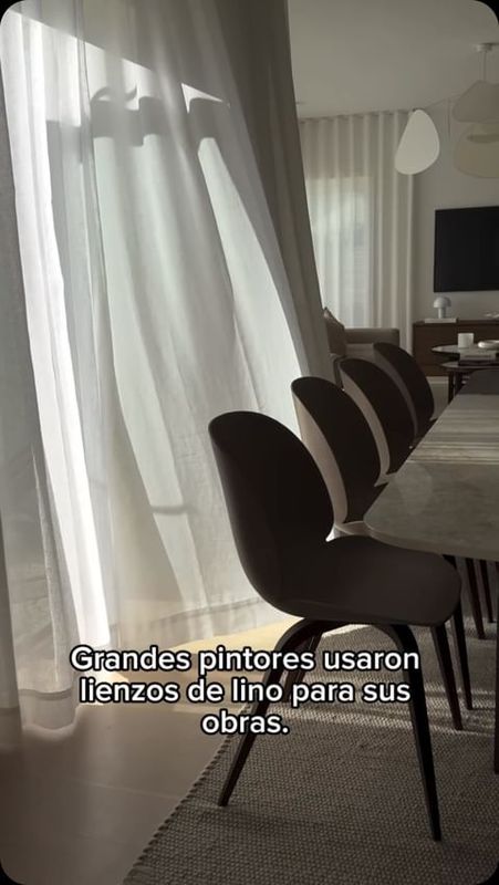 CORTINAS TRADICIONALES LINO (PUEDEN INSTALARSE EN BARRAS O RIELES)