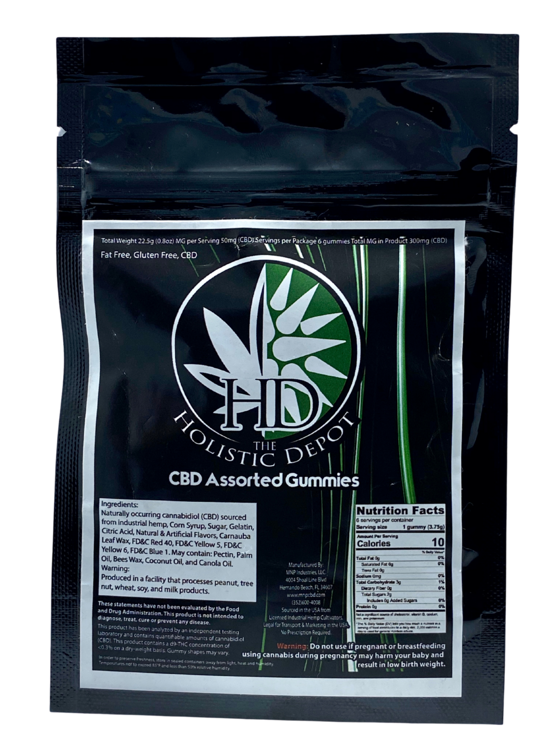 CBD Assorted Gummies (6 Count)