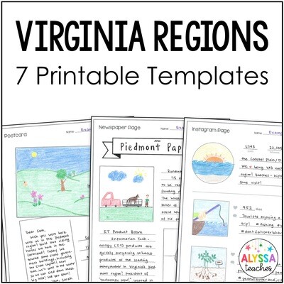 Virginia Regions Templates
