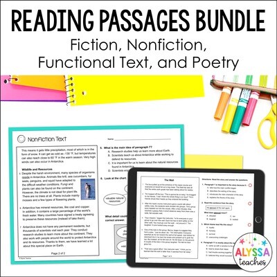 4th Grade Reading SOL Passage Bundle (Set 2) 4th Grade Reading SOL Passage Bundle (Set 2)