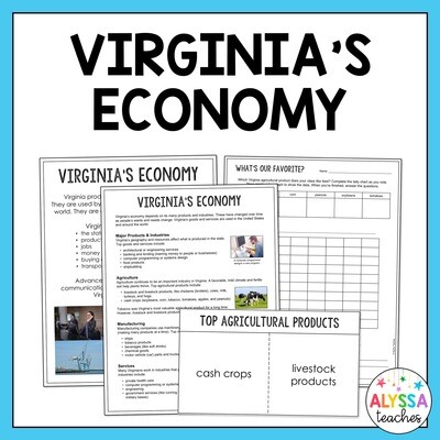 Virginia's Economy Activities for VS.10