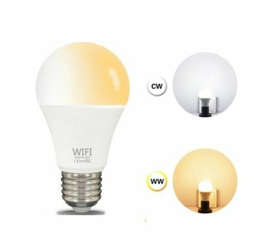 Ampolleta LED WIFI 15W Fría/Cálido