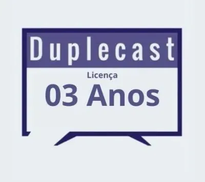 Ativar Duplecast - Licença 03 ANOS Ativar Duplecast - Licença 03 ANOS