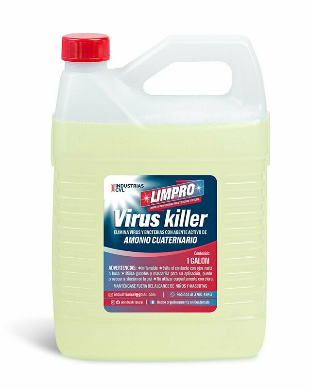 Virus killer - Amonio cuaternario versión comercial