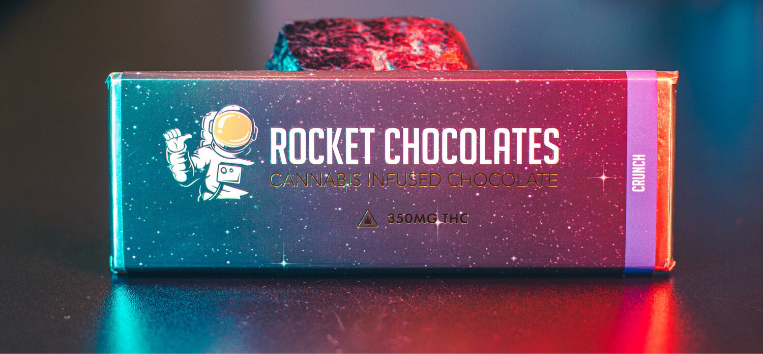 Rocket Chocolates 350MG