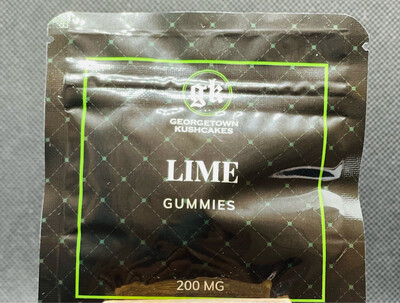 Lime Gummies (Georgetown Kushcakes) 00059