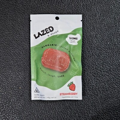 Lazed Strawberry 600MG