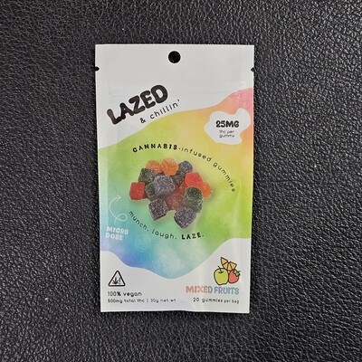 Lazed Mixed Fruit 500MG