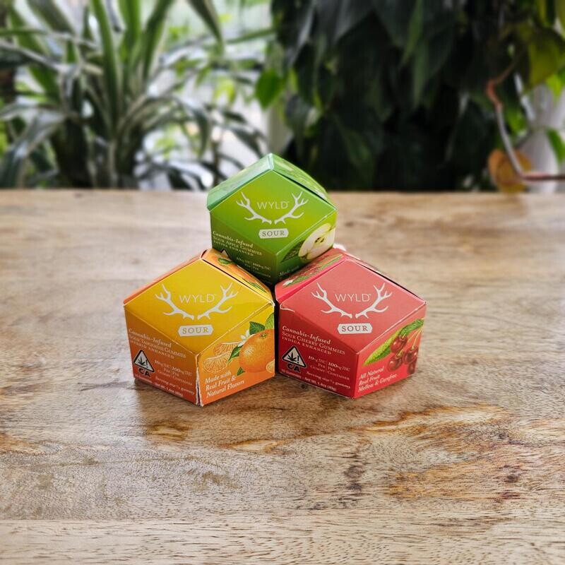 Wyld Sours - 100MG GUMMIES