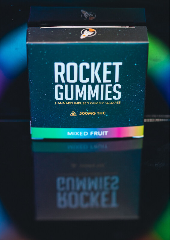 Rocket Gummies Mixed Fruit 500MG