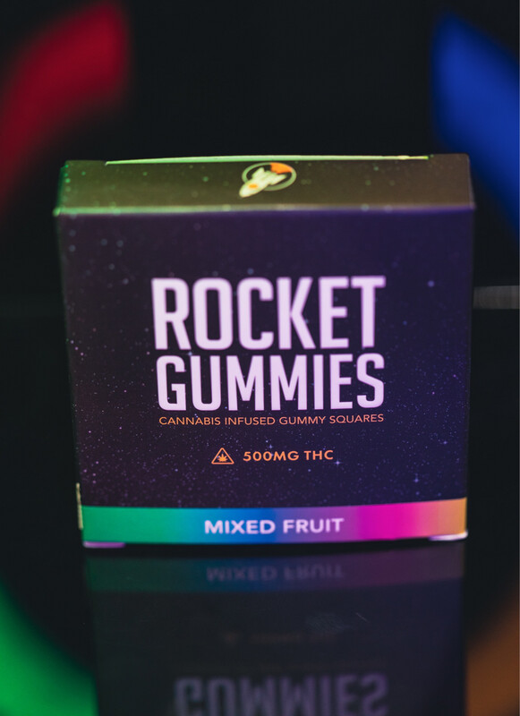 Rocket Gummies Mixed Fruit 500MG