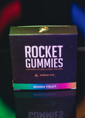 Rocket Gummies Mixed Fruit 500MG