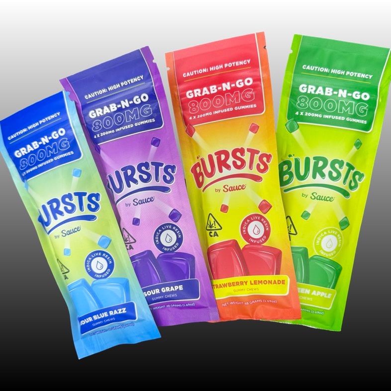 Grab-N-Go 800mg Bursts by Sauce