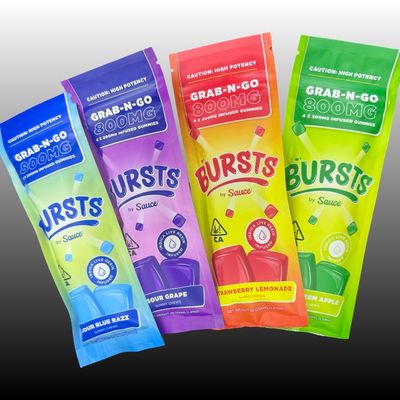 Grab-N-Go 800mg Bursts by Sauce