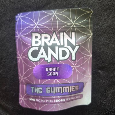 Brain Candy 500mg THC gummies