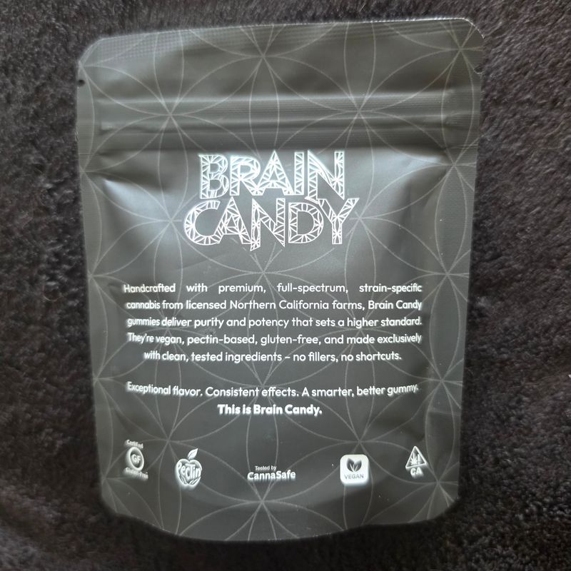 Brain Candy 500mg THC gummies