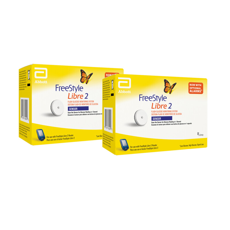 Libre 2 - 14 Day Sensor (SOLD IN PAIRS)