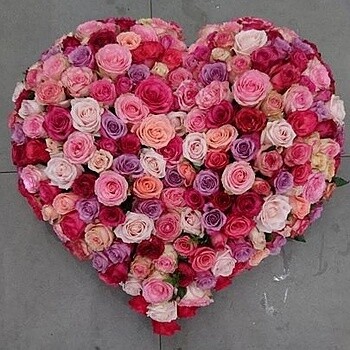Coeur de roses