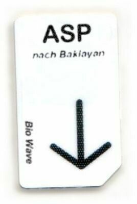 Chipcard Biowave ASP Energetische Unterstützung bei Aspergillen