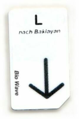 Chipcard Biowave 21 LCD L,  Energetische Unterstützung für die Leber
