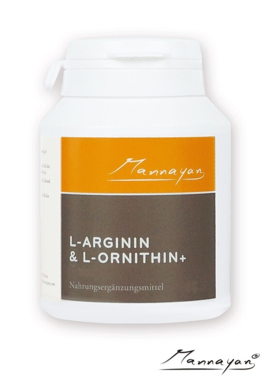 Mannayan L-ARGININ & L-ORNITHIN + Mannayan L-ARGININ & L-ORNITHIN +