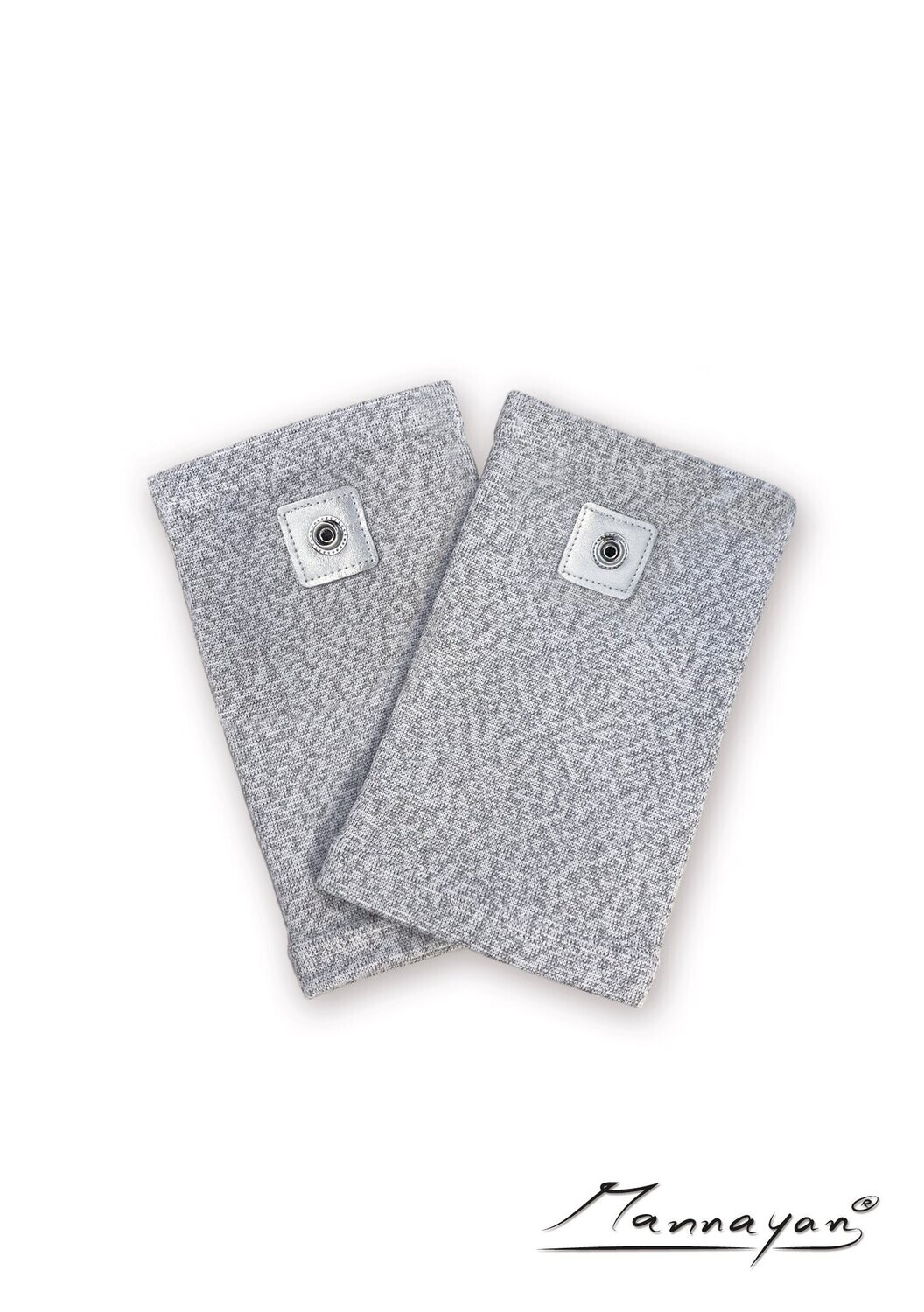 Silberfaser-Armband-Manschetten für Diamond Shield Zapper (1 Paar)