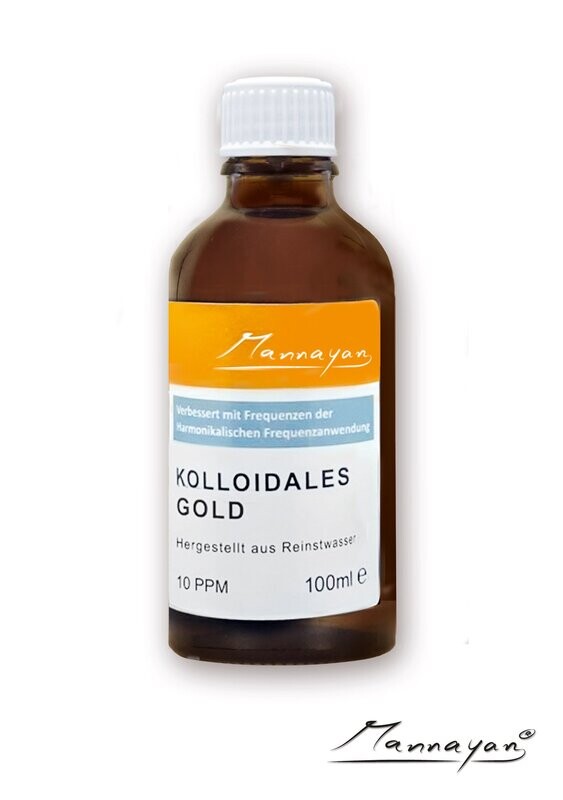 Mannayan Kolloidales Gold 100 ml Mannayan Kolloidales Gold 100 ml
