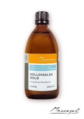 Mannayan Kolloidales Gold 250 ml