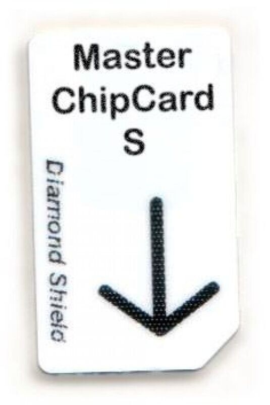 Master Chipkarte S, - 56 Slots, mehrfach beschreibbar - für die "Pro Version"