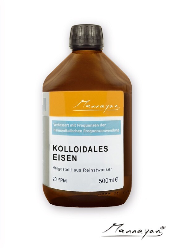 Mannayan Kolloidales Eisen 500 ml Mannayan Kolloidales Eisen 500 ml